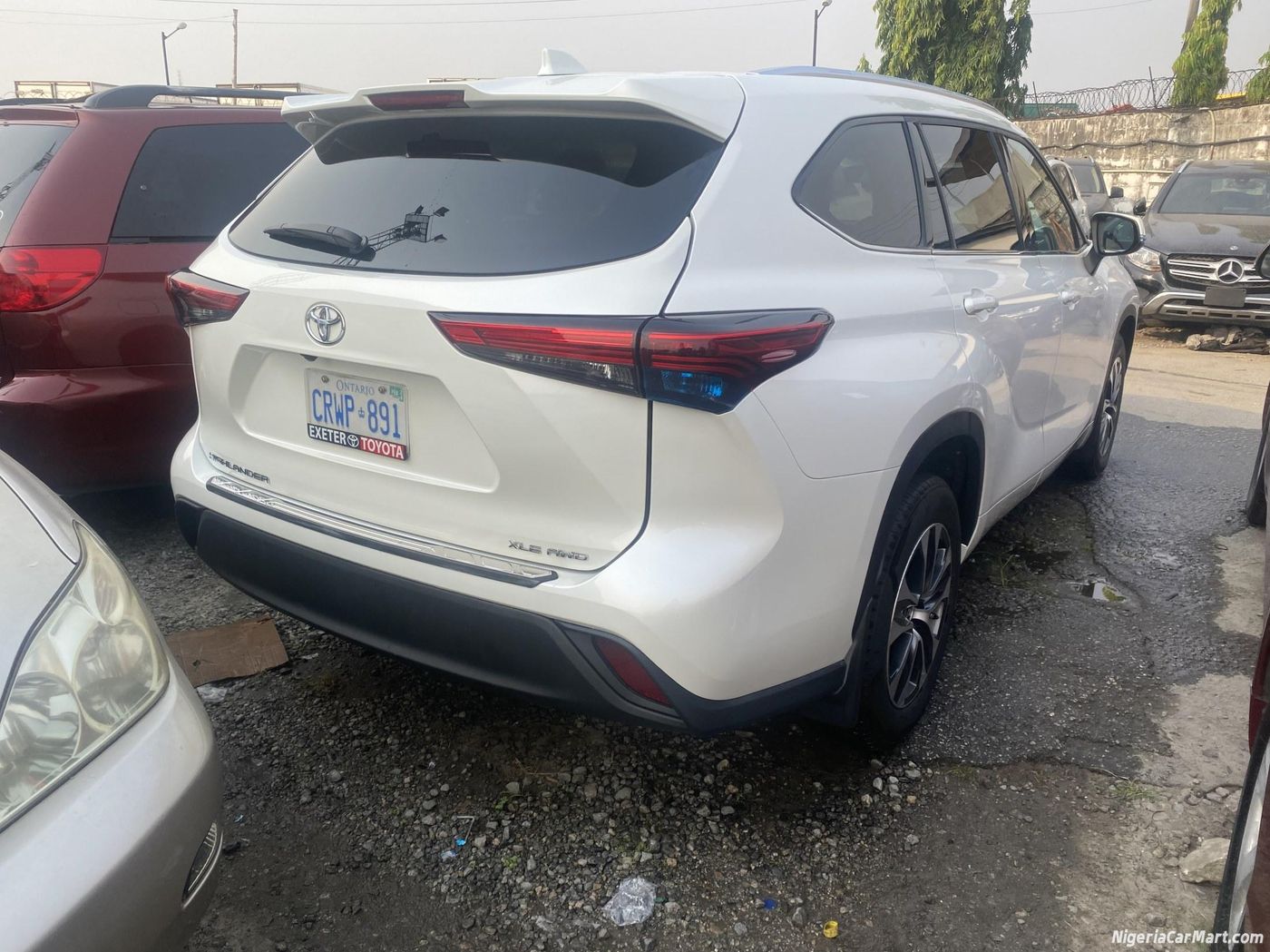 2021 Toyota Highlander used car for sale in Lagos Nigeria