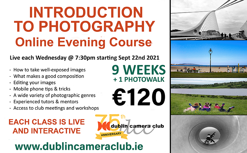 Introduction to Photography Course Dublin Camera Club