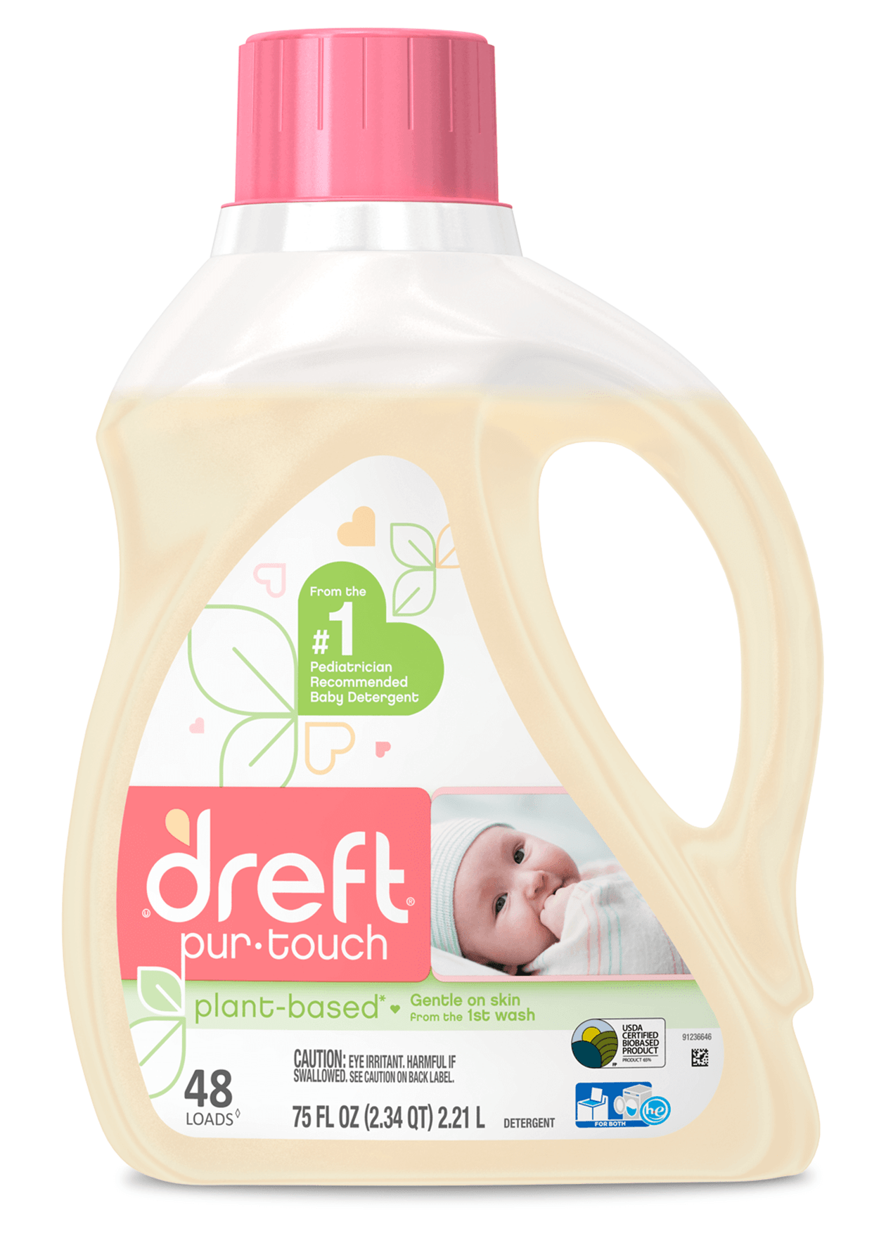 Night Helper Baby & Toddler Guide. Featuring Dreft purtouch HE Liquid