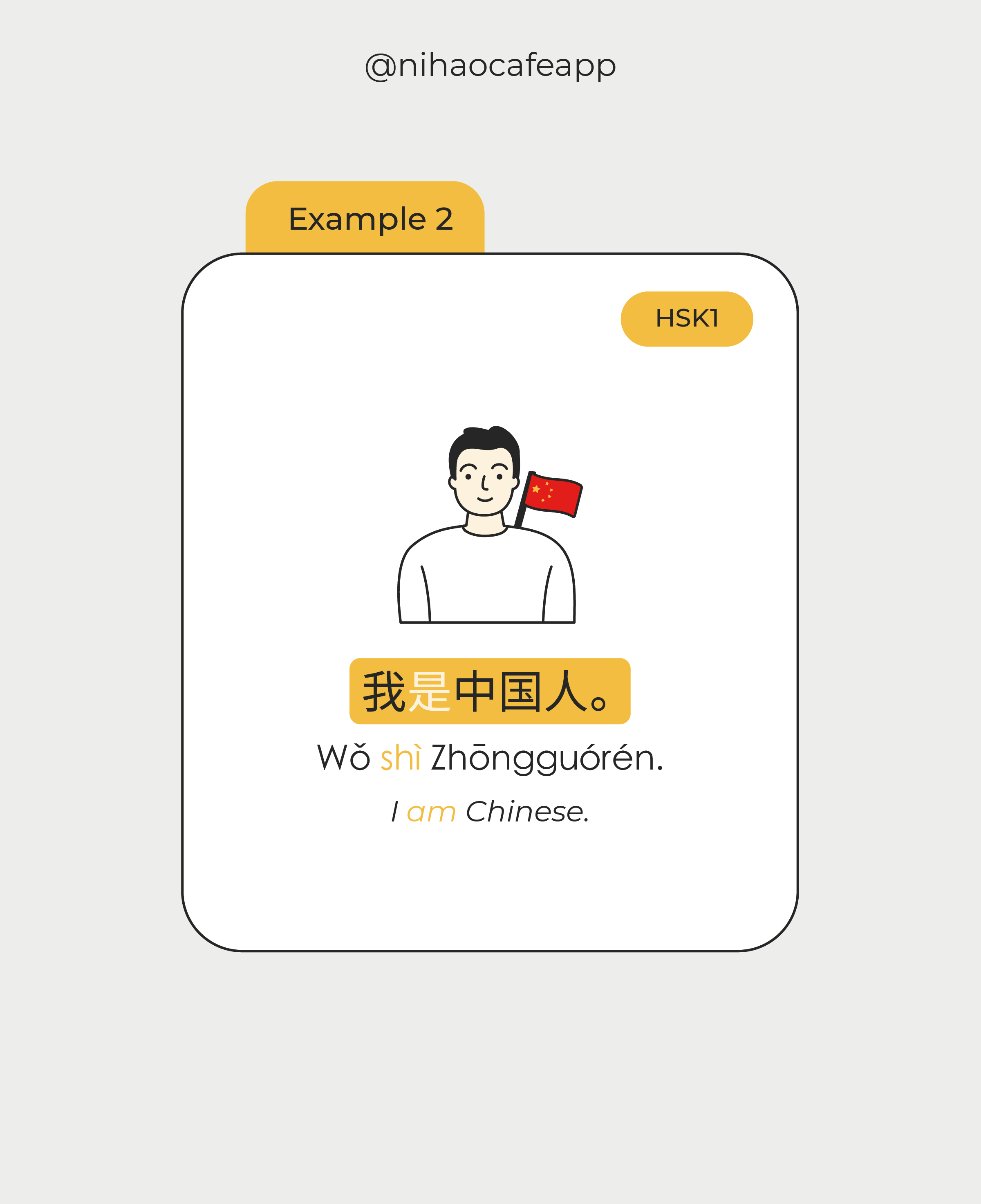 How to use 是 (shì) to make basic sentences in Chinese Nihaocafe