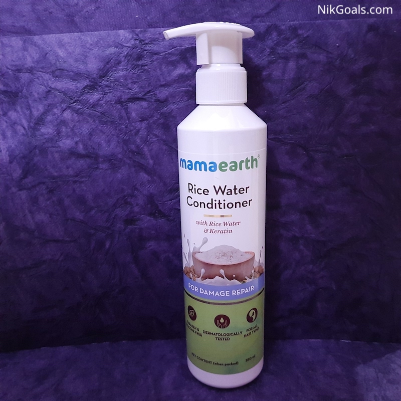 Mamaearth Rice Water Conditioner Review For Damage Repair