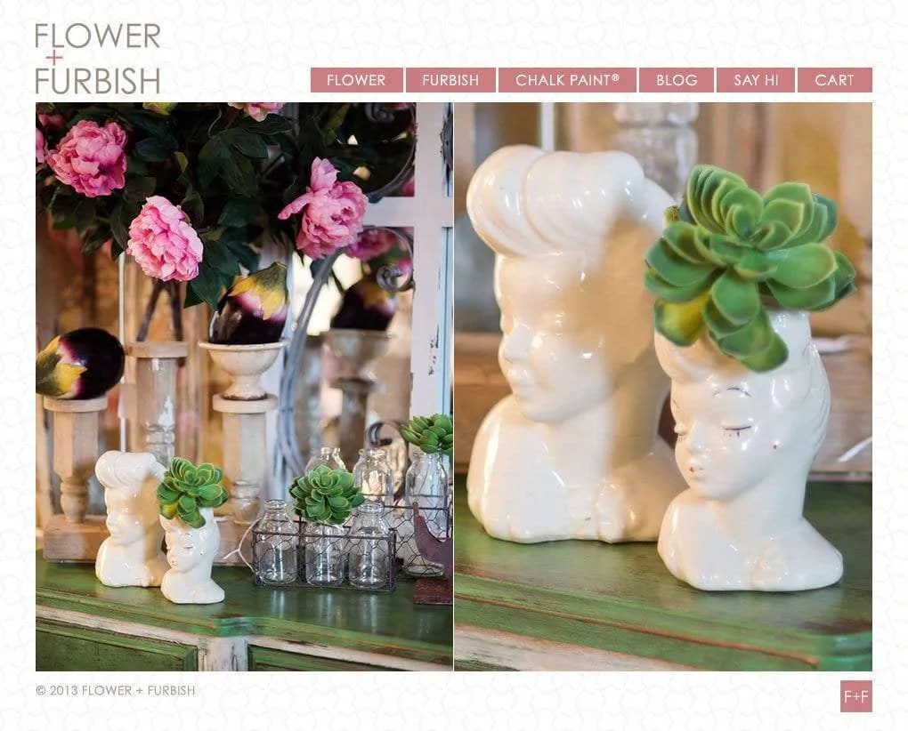 Flower + Furbish site Nikki D. May