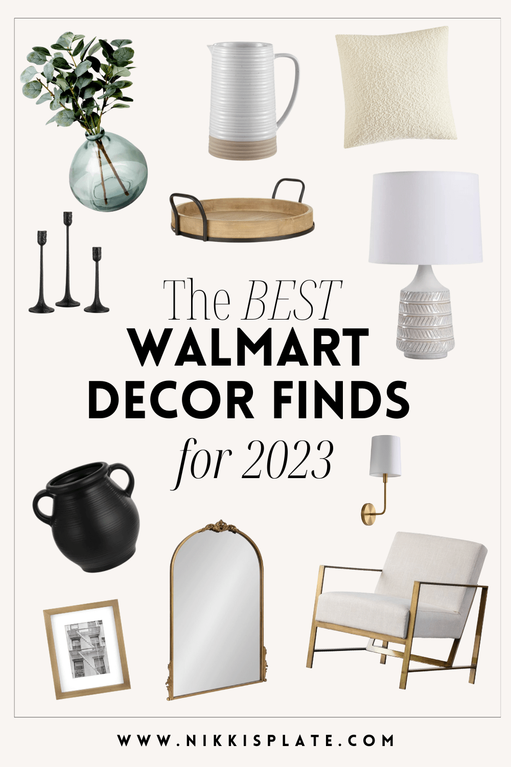 The BEST Walmart Home Decor Finds for 2023 Nikki's Plate