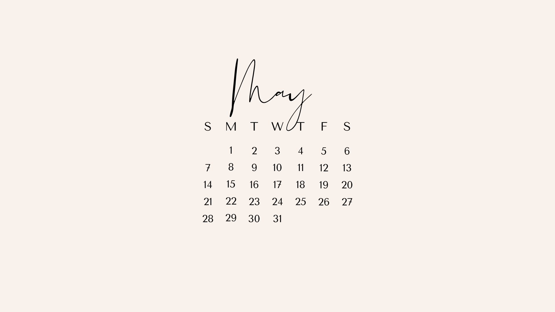 FREE MAY 2023 DESKTOP CALENDAR BACKGROUNDS (EASY DOWNLOAD)