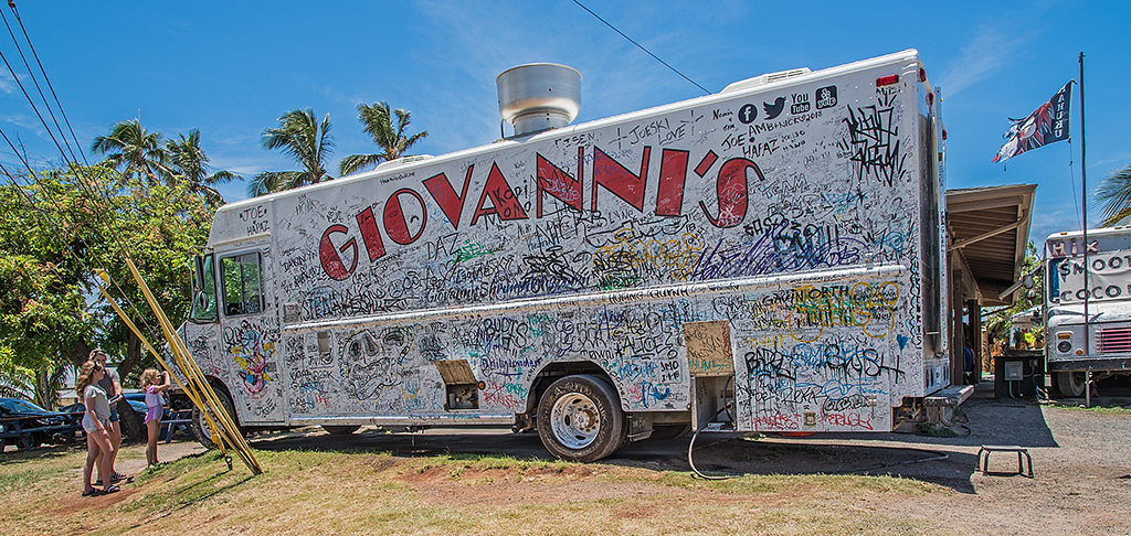 Giovanni’s Shrimp Truck Kahuku, Hawaii (7/20/2018)... Message