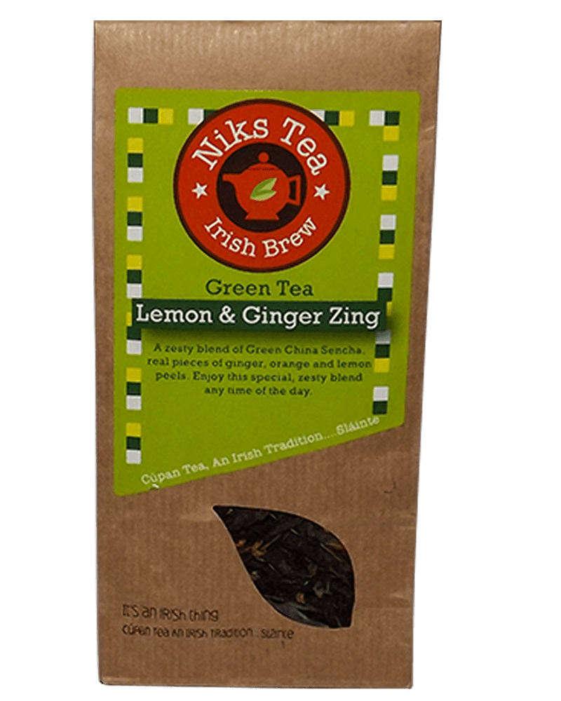 Lemon & Ginger Zing Niks Tea