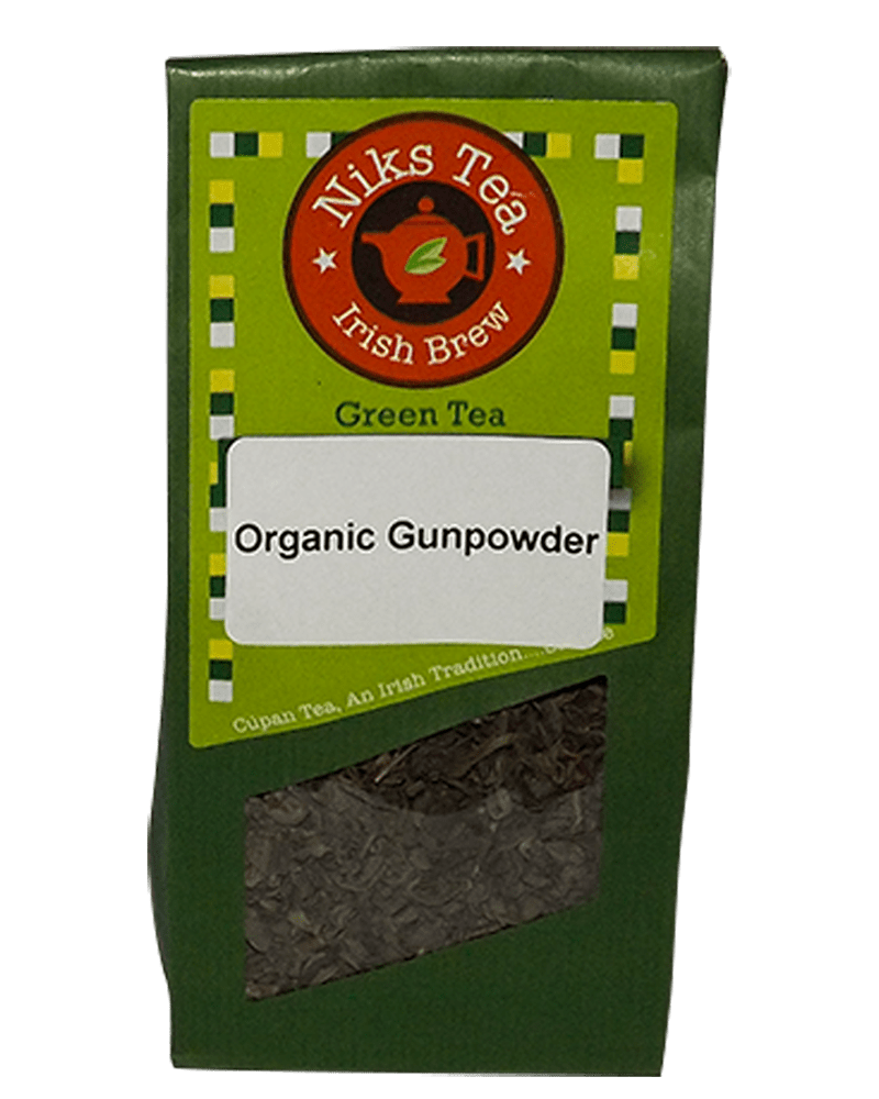 Organic Gunpowder Green Tea Niks Tea