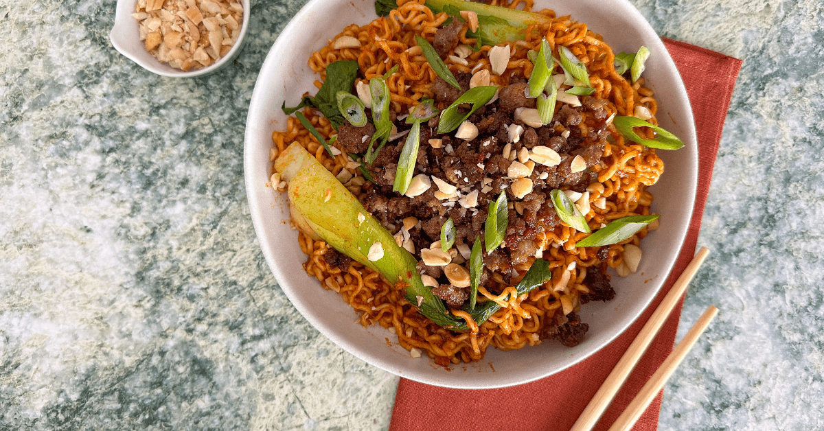 Spicy Chili Crisp Pork Noodles Niman Ranch