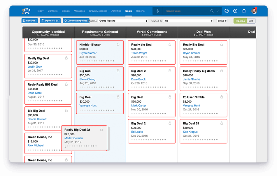 CRM for construction companies & contractors Nimble