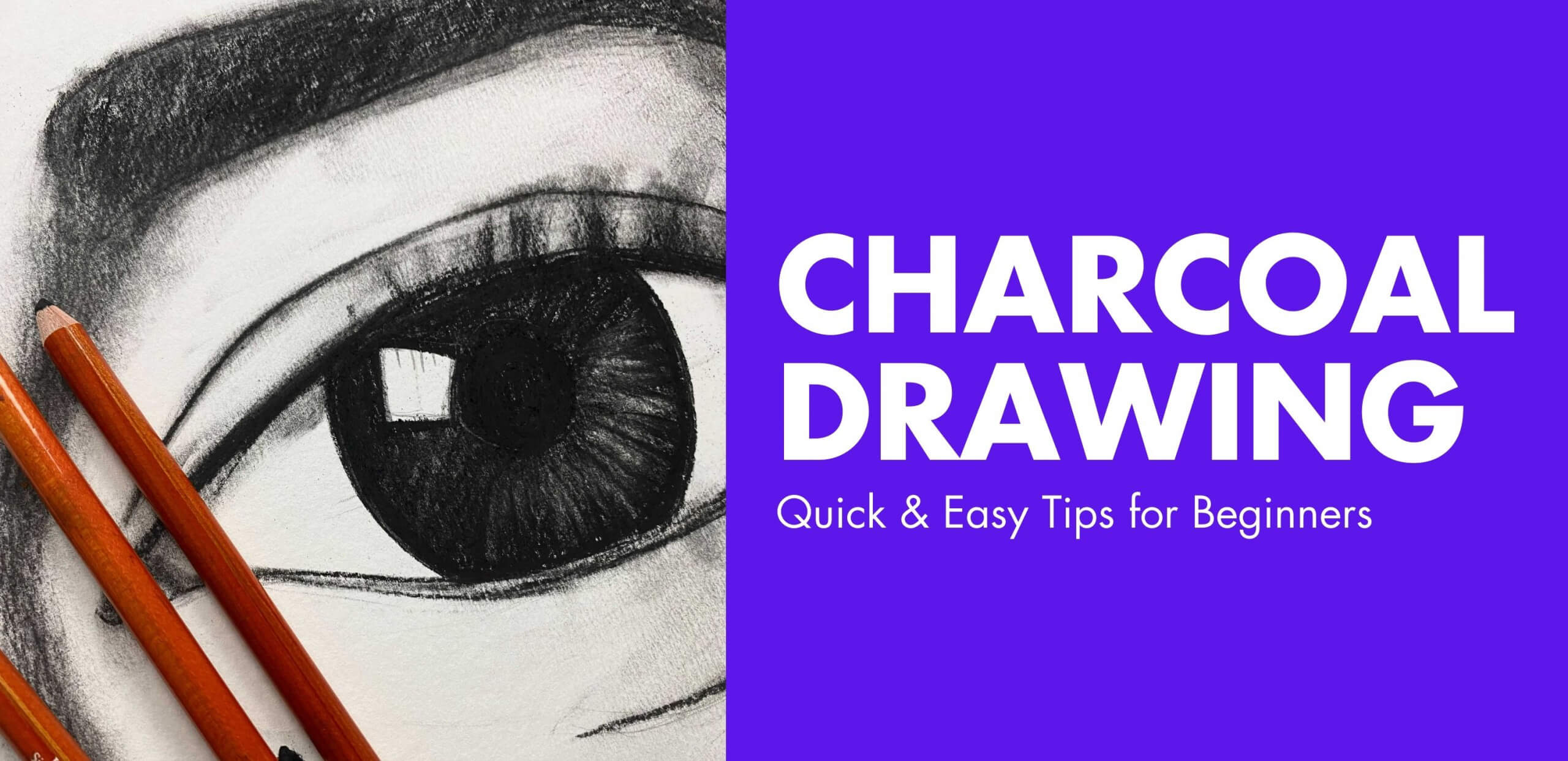 charcoal drawing art courses by Nimmys Art Classes Online