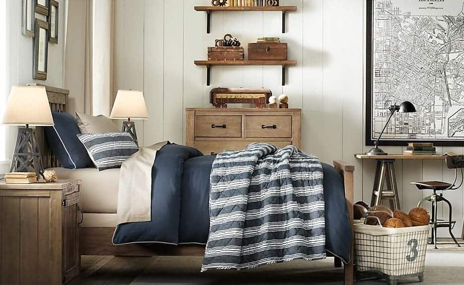 Rustic Industrial Boy Bedroom Design Inspiration Nina Hendrick Design