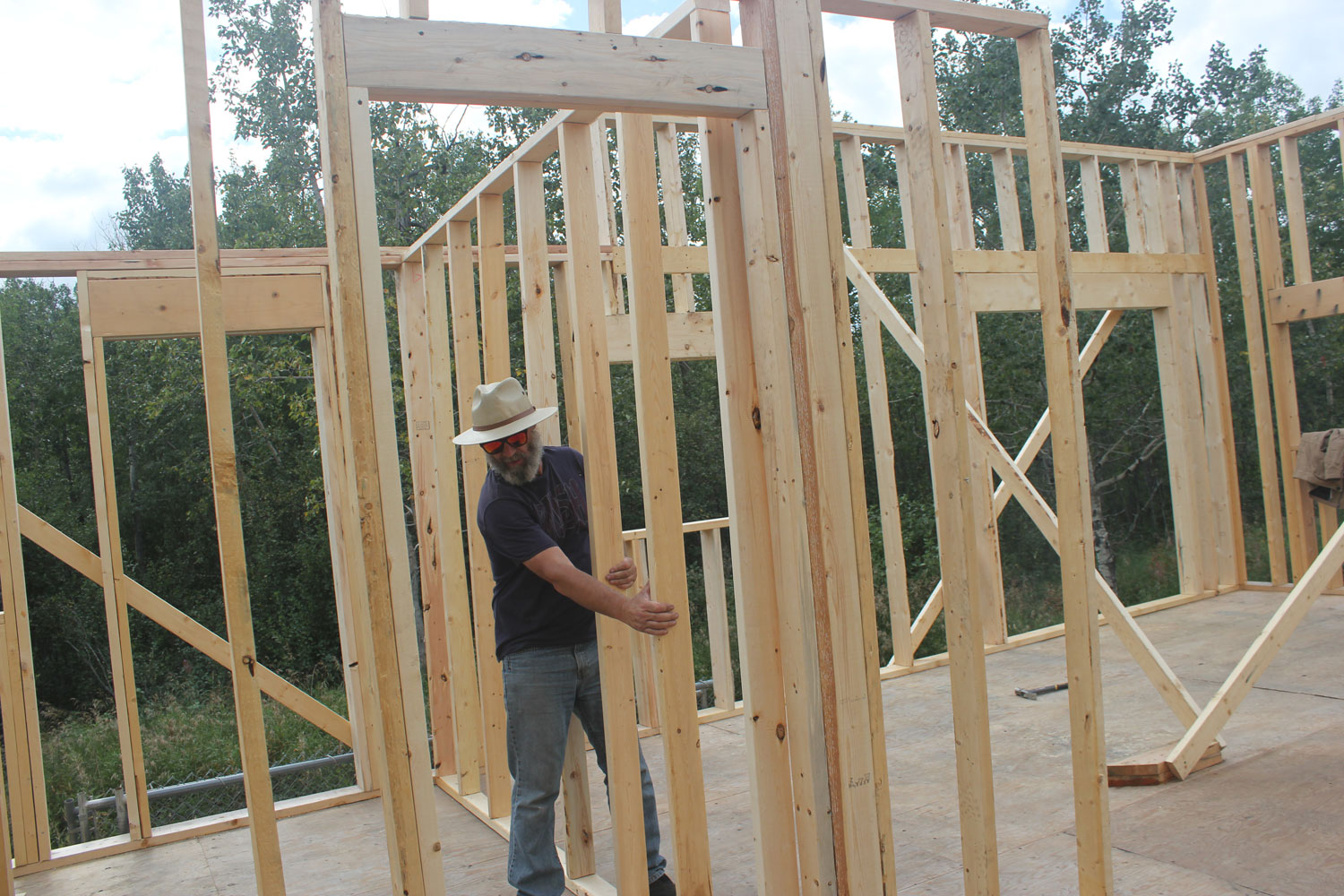Interior Wall Framing Nine Bean Rows time to do the interior wall framing
