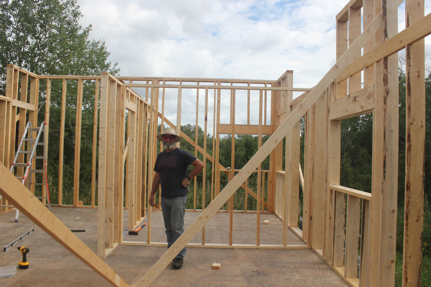 Interior Wall Framing Nine Bean Rows time to do the interior wall framing