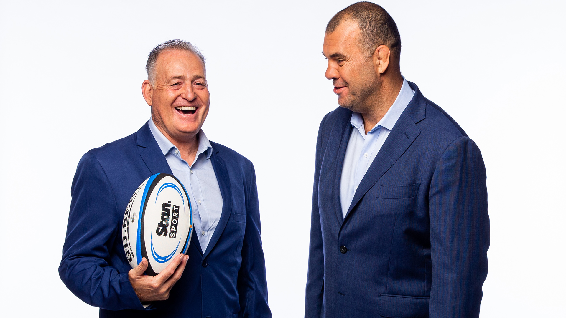 Australian Rugby legends Michael Cheika & David Campese join Nine