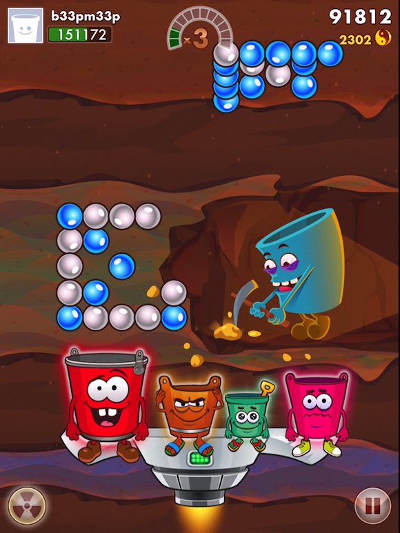 Have A Blast Travelling From the Center of the Earth Bucketz Ride (iOS