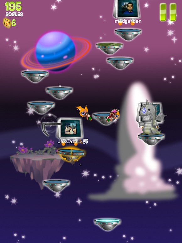 The Pygmies of Pocket God Return to Fly and Die in Ooga Jump (iOS) Nine Over Ten 9/10