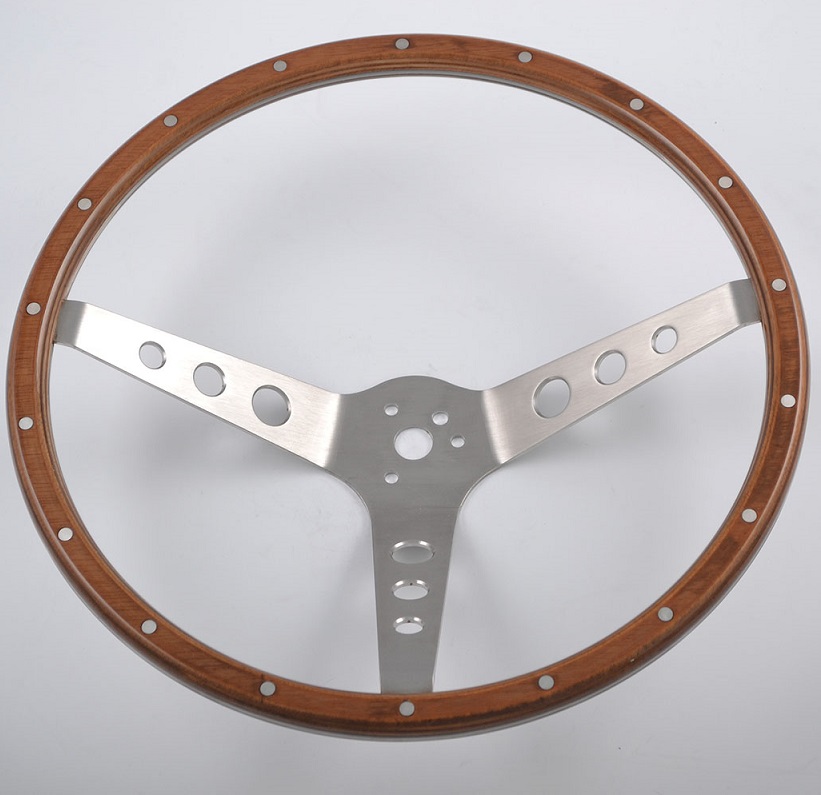 350mm Wood Classic Steering Wheels 15 inch for Mustang 196473 Goodao