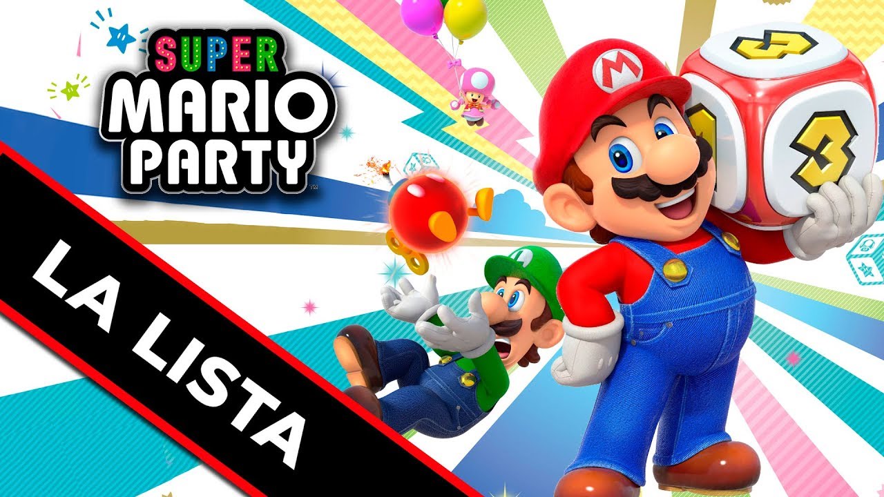 [Vídeo] LA LISTA Super Mario Party Nintenderos