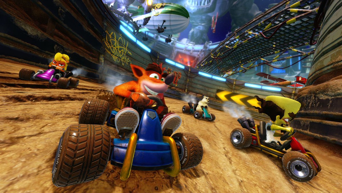 Crash Team Racing NitroFueled se actualiza introduciendo mejoras en el