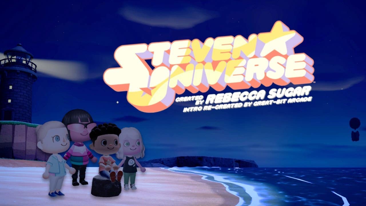Recrean la intro de Steven Universe en Animal Crossing New Horizons Nintenderos Nintendo