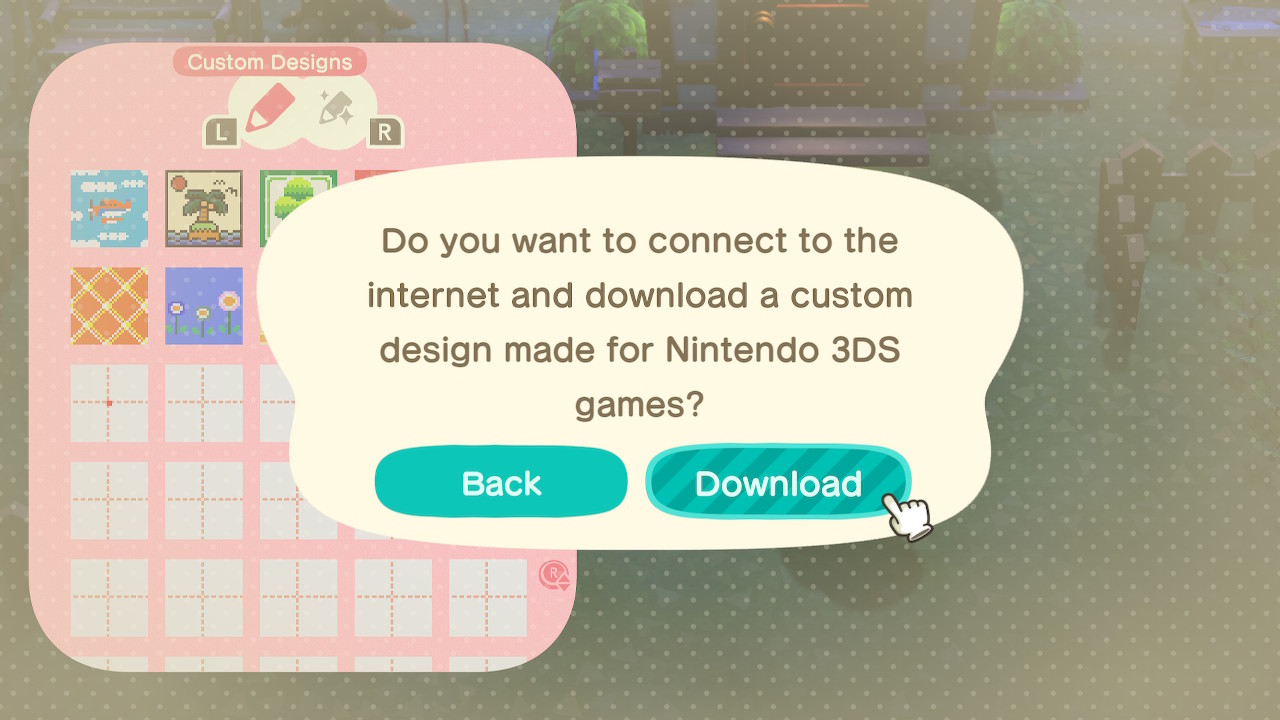 Animal Crossing New Horizons Custom Designs And QR Codes Using
