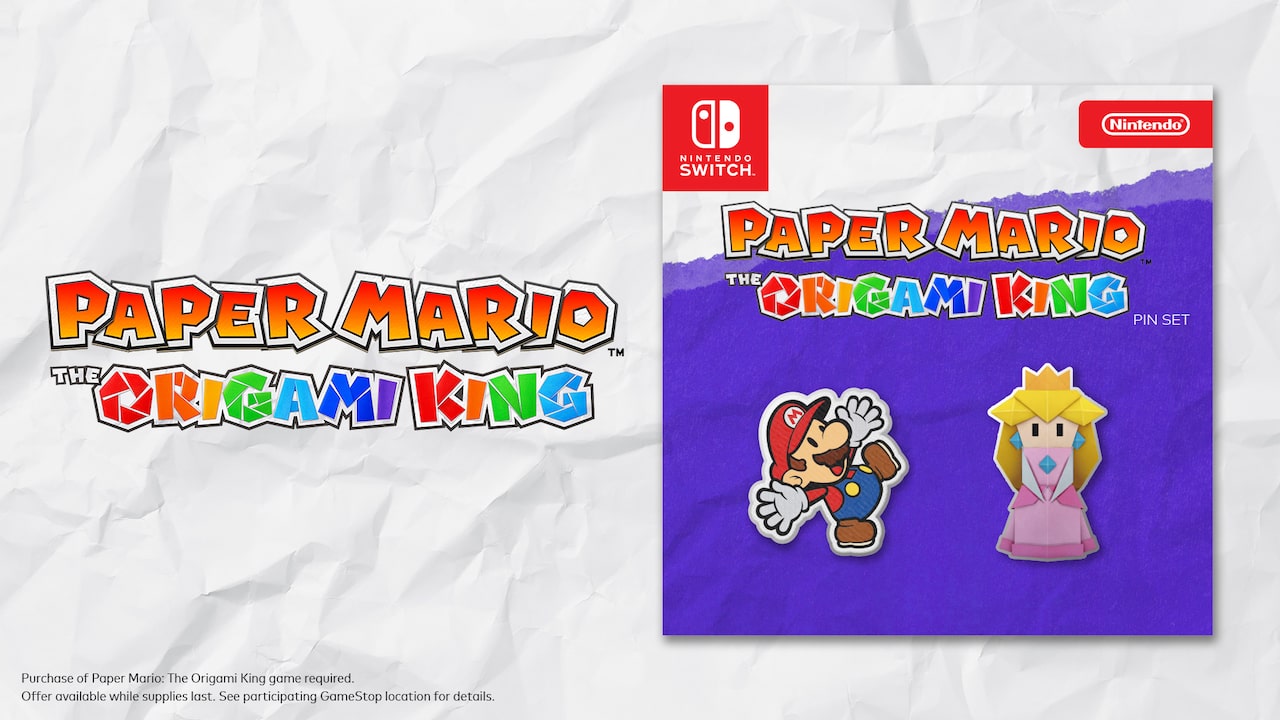 Paper Mario The Origami King Pre Order Bonus Hits Gamestop Nintendo Insider