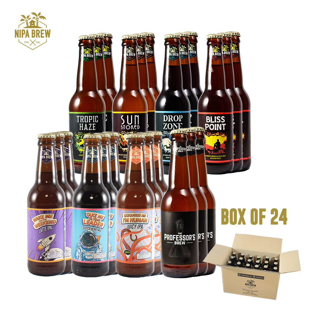 Nipa Brew Craft Beer Assorted Core, Expedition and Professor’s Brew