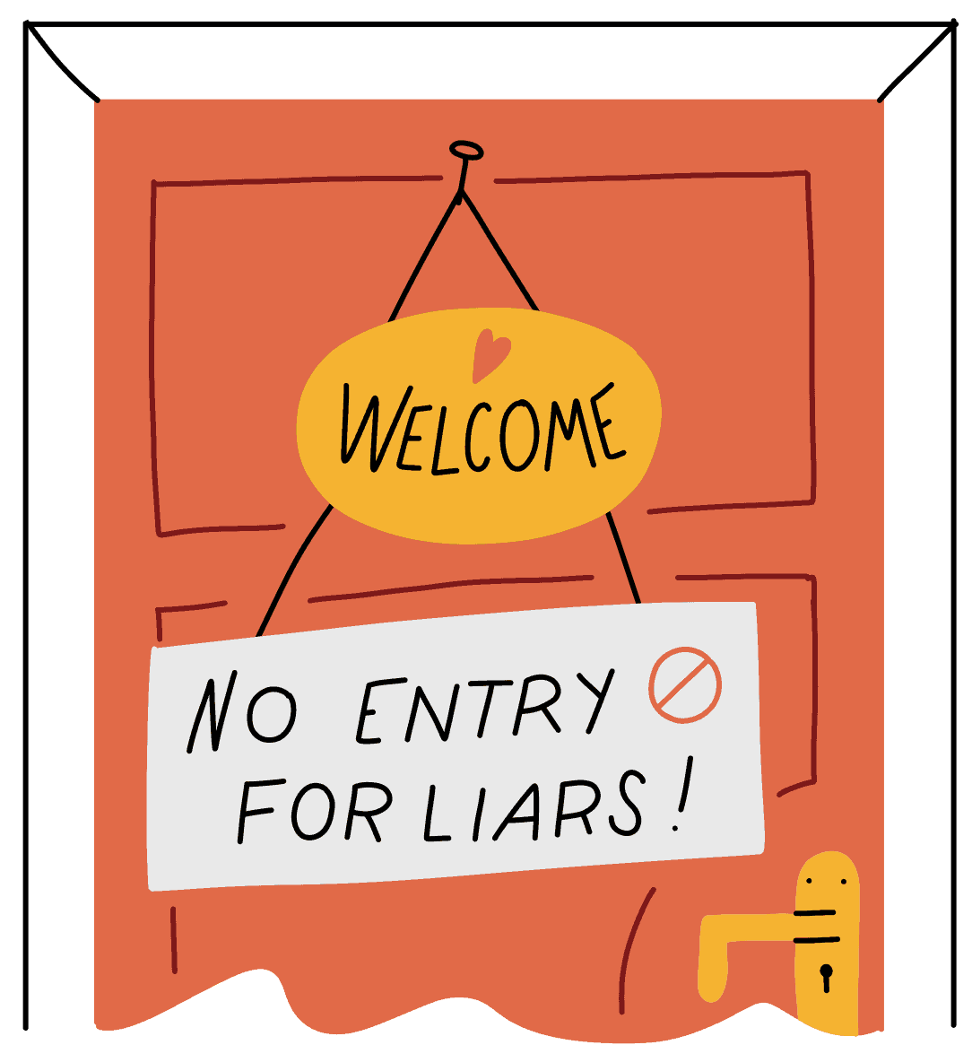An Illustrated Guide to the 4 Types of Liars