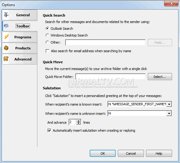 Text Lightning is a Power Tool for Inserting Text and Images in Outlook