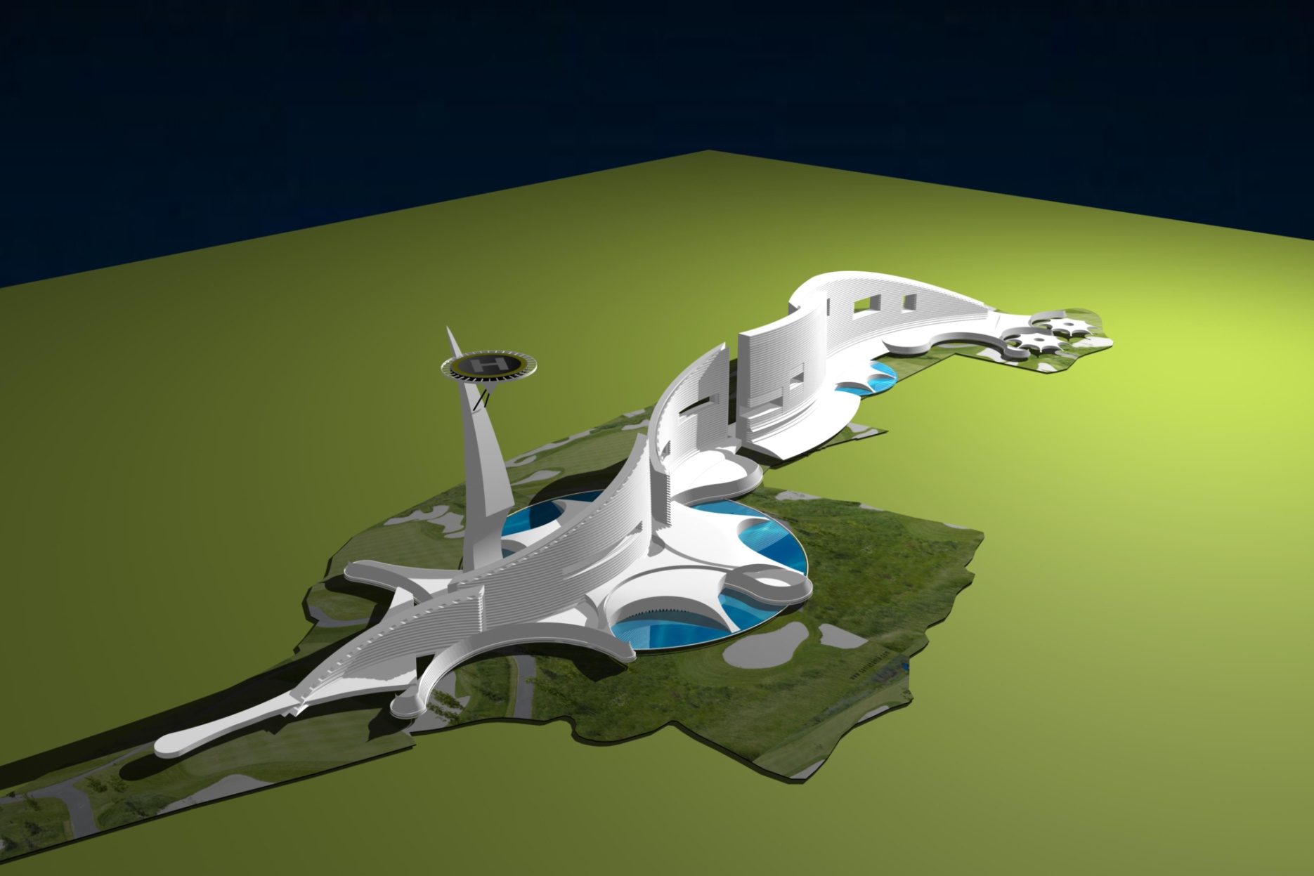 Multiuse Real Estate, Almaty, Kazakhstan Nirman