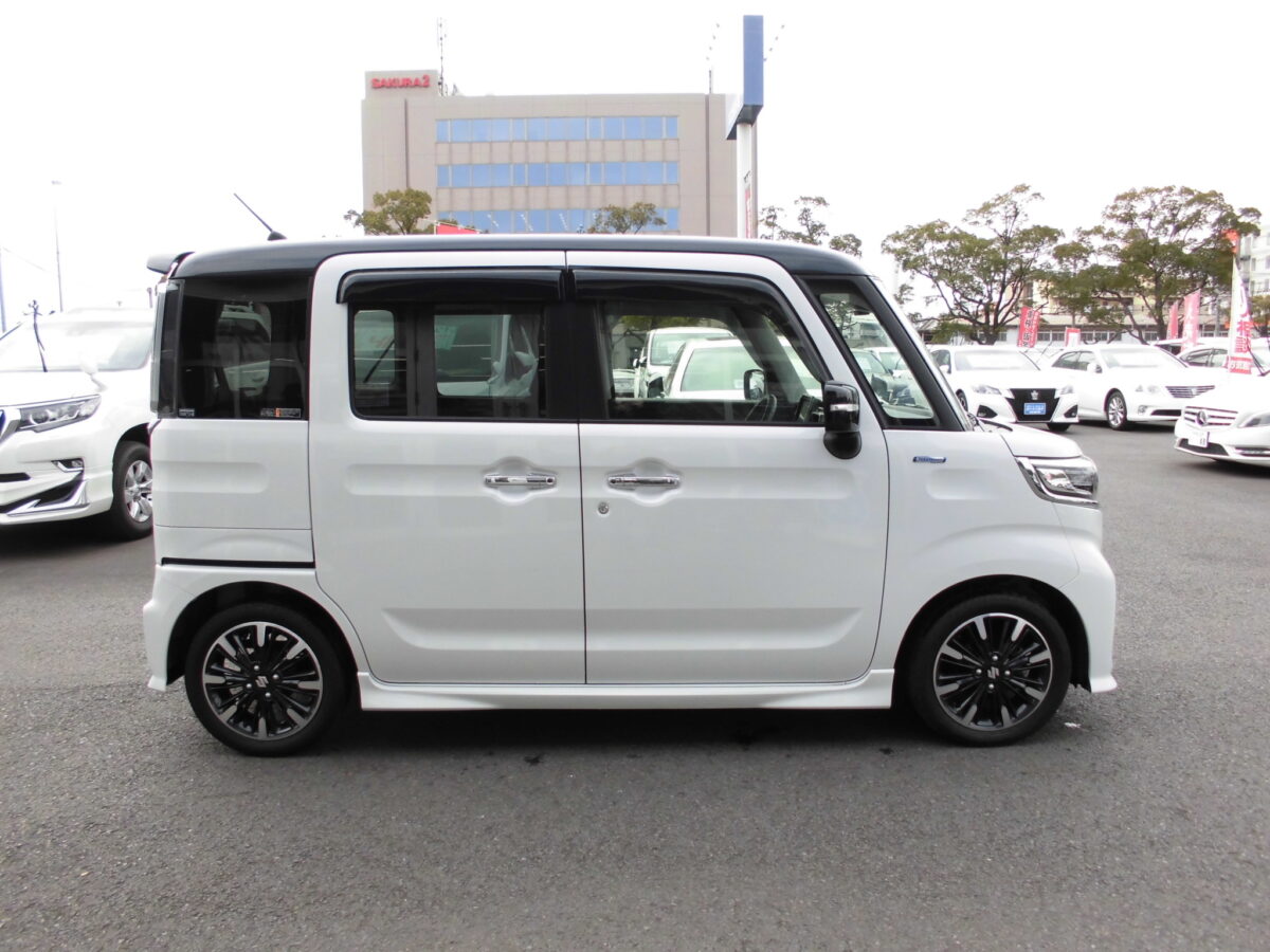 スペーシアカスタム 軽ハイブリッド Xs 安心でお得な中古車なら 株式会社 西日本自動車