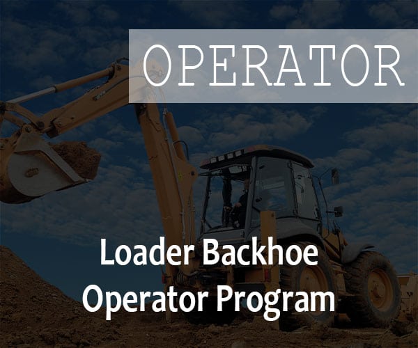 Loader Backhoe Online Operator Theory Program NIS Training