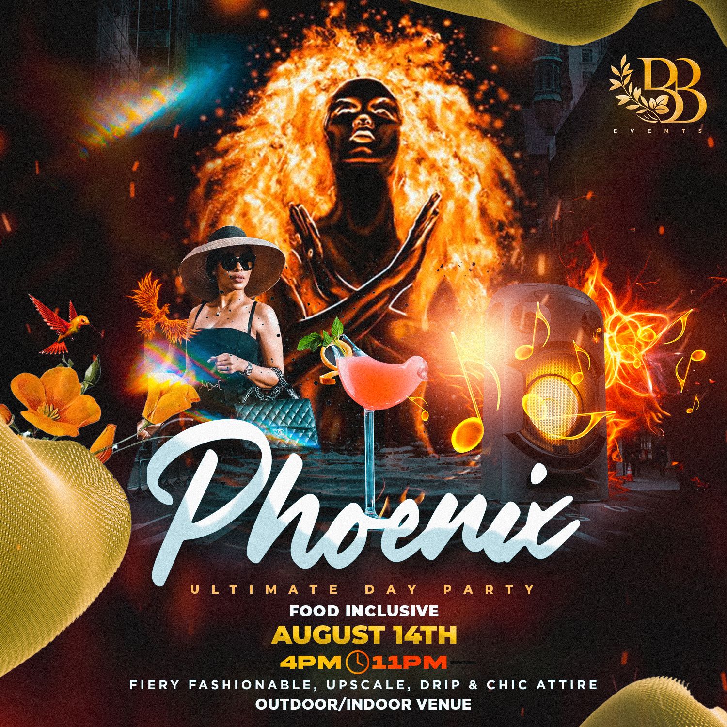 PHOENIX 2022Caribbean Brunch/Day Party