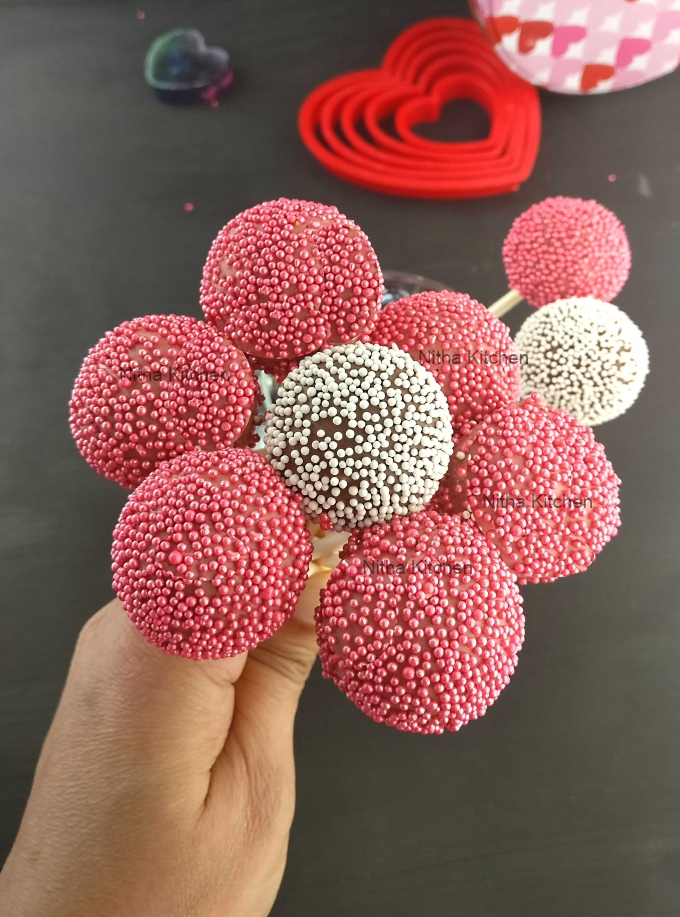 Perfect Cake Pops with DIY Cake Pop Holder Nitha Kitchen