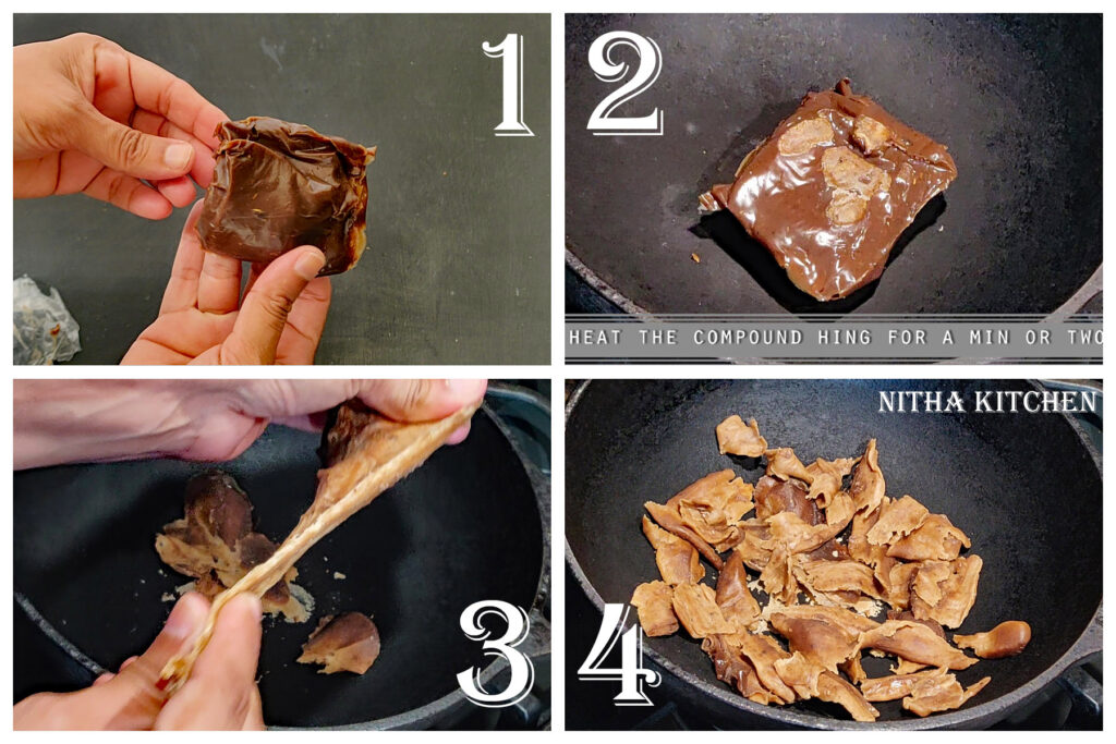 Homemade Asafoetida Powder Using Compound Hing Nitha Kitchen