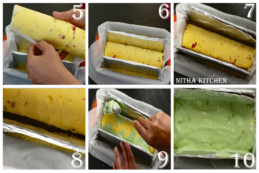 Homemade Cassata Ice Cream Video Recipe Nitha Kitchen