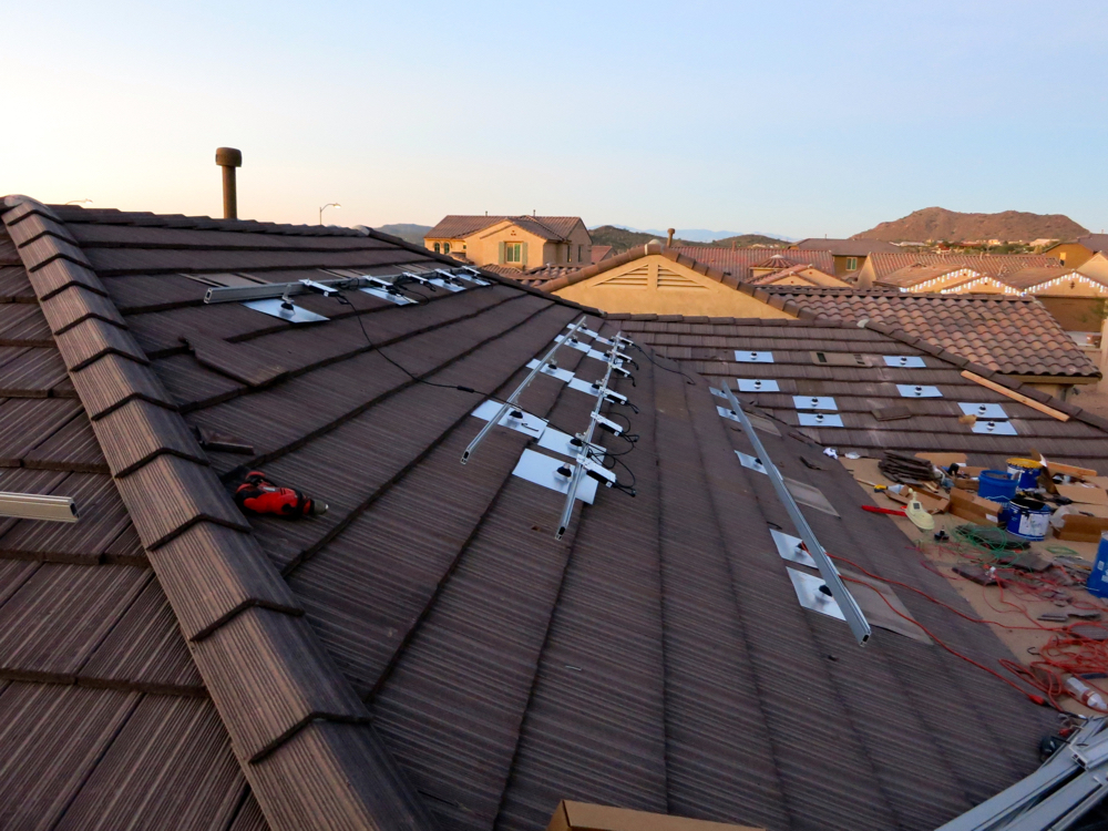 Solar install turning out really bad looking for some help/advice please. Solar Panels