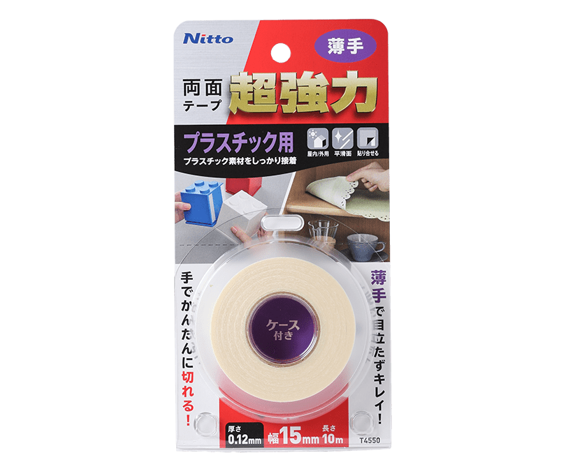 Thin, Ultra Strong DoubleSided Adhesive Tape for Plastic Product Information Nitoms, Inc.