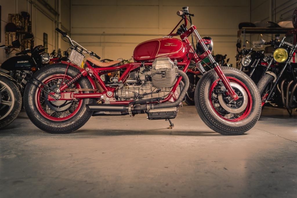Moto guzzi california II TRANSFORMADA A BOBBER Nitrocycles