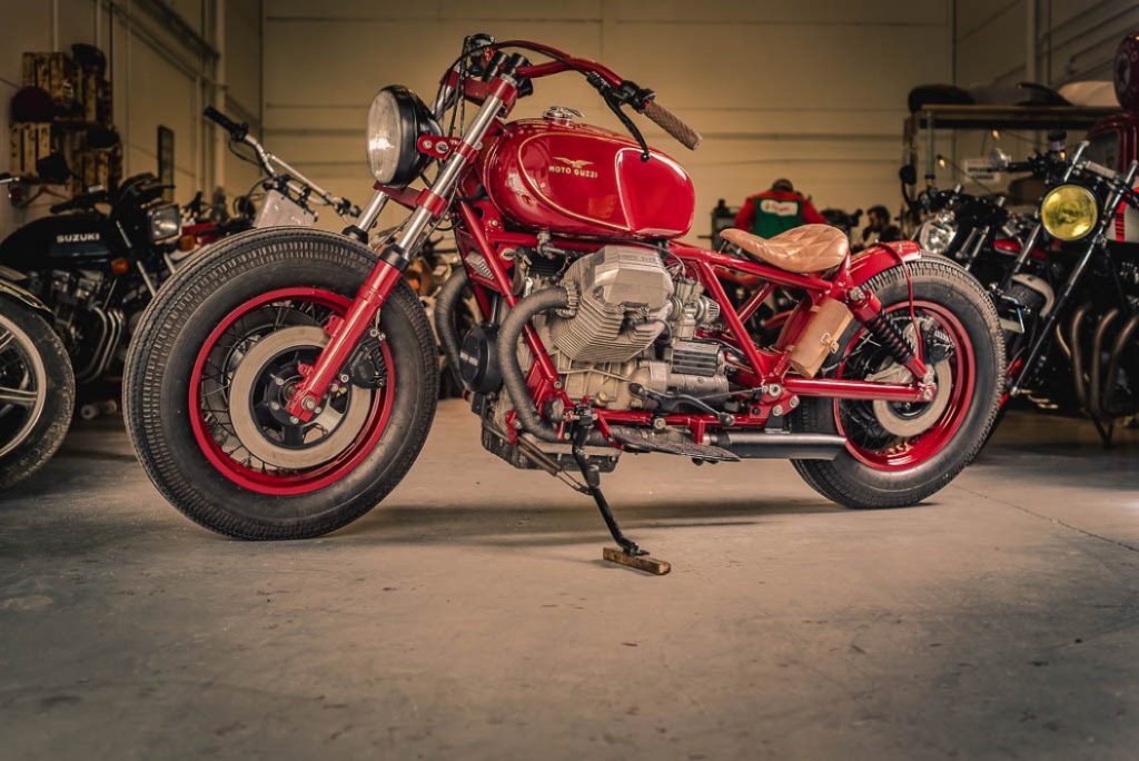 Moto guzzi california II TRANSFORMADA A BOBBER Nitrocycles