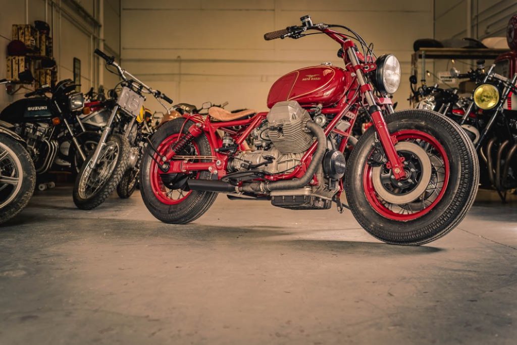Moto guzzi california II TRANSFORMADA A BOBBER Nitrocycles