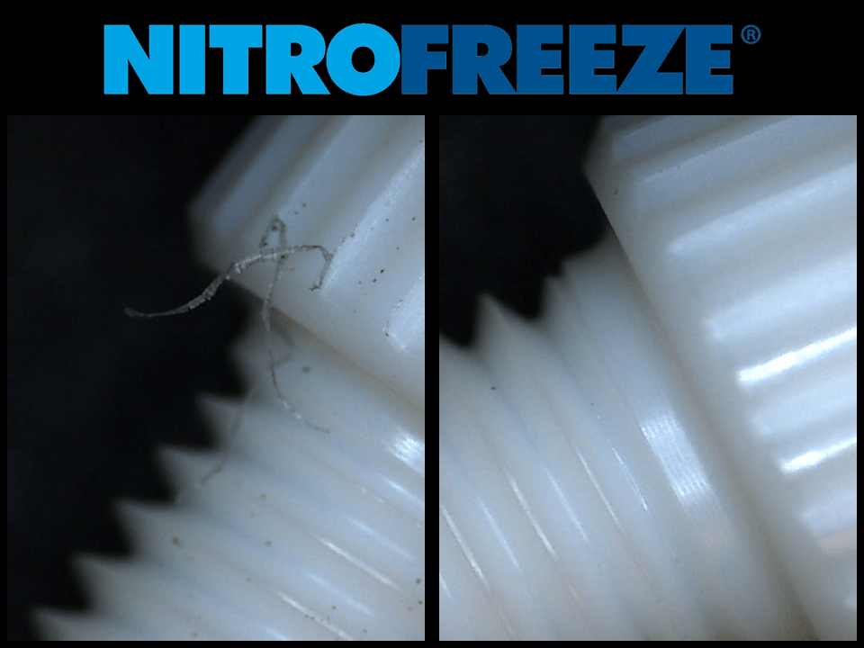 Polyethylene Plastic Deflashing & Deburring Process