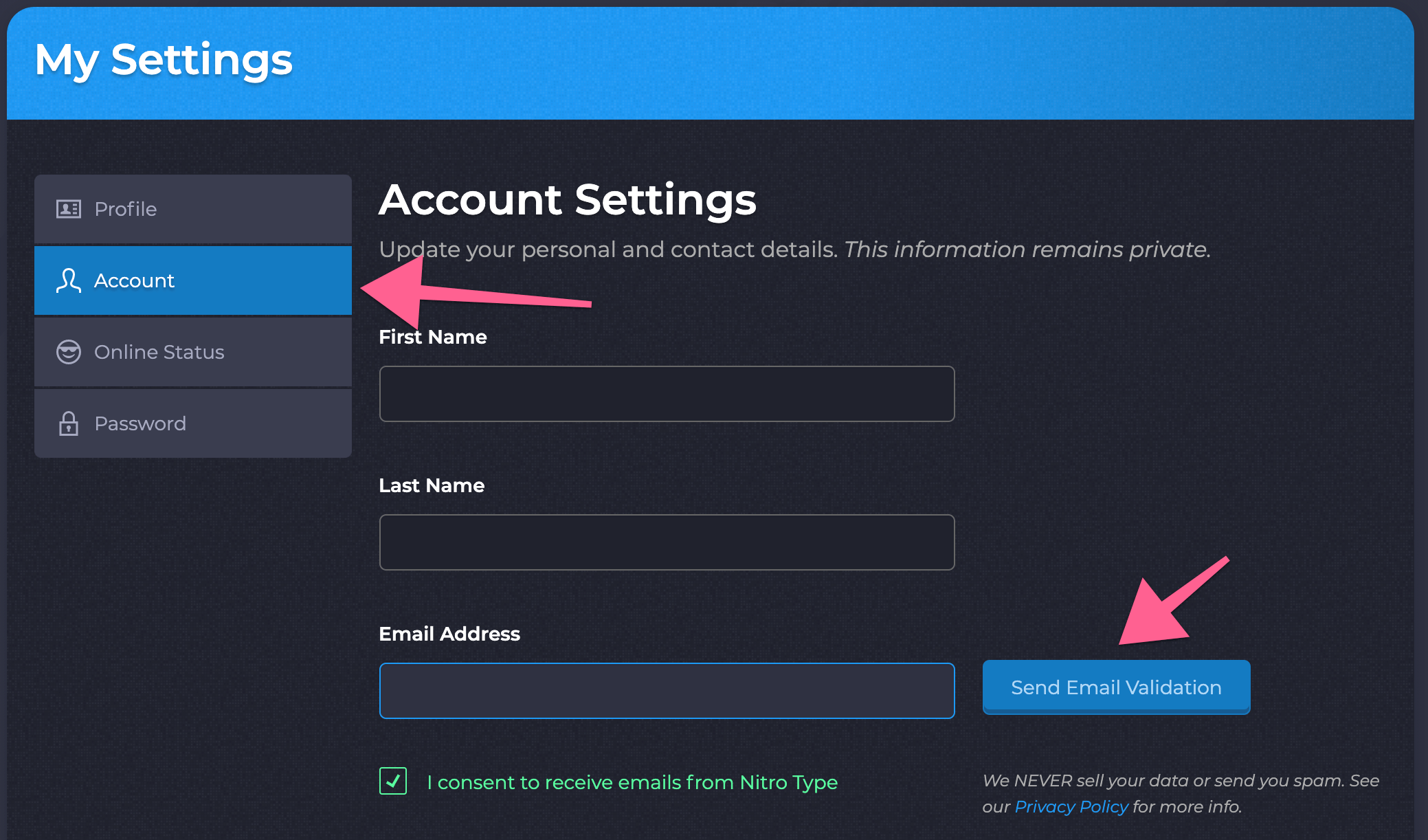 Keeping Your Nitro Account Secure News Nitro Type