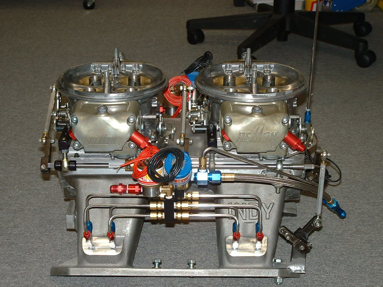 Custom Nitrous Plumbing Nitrous Supply