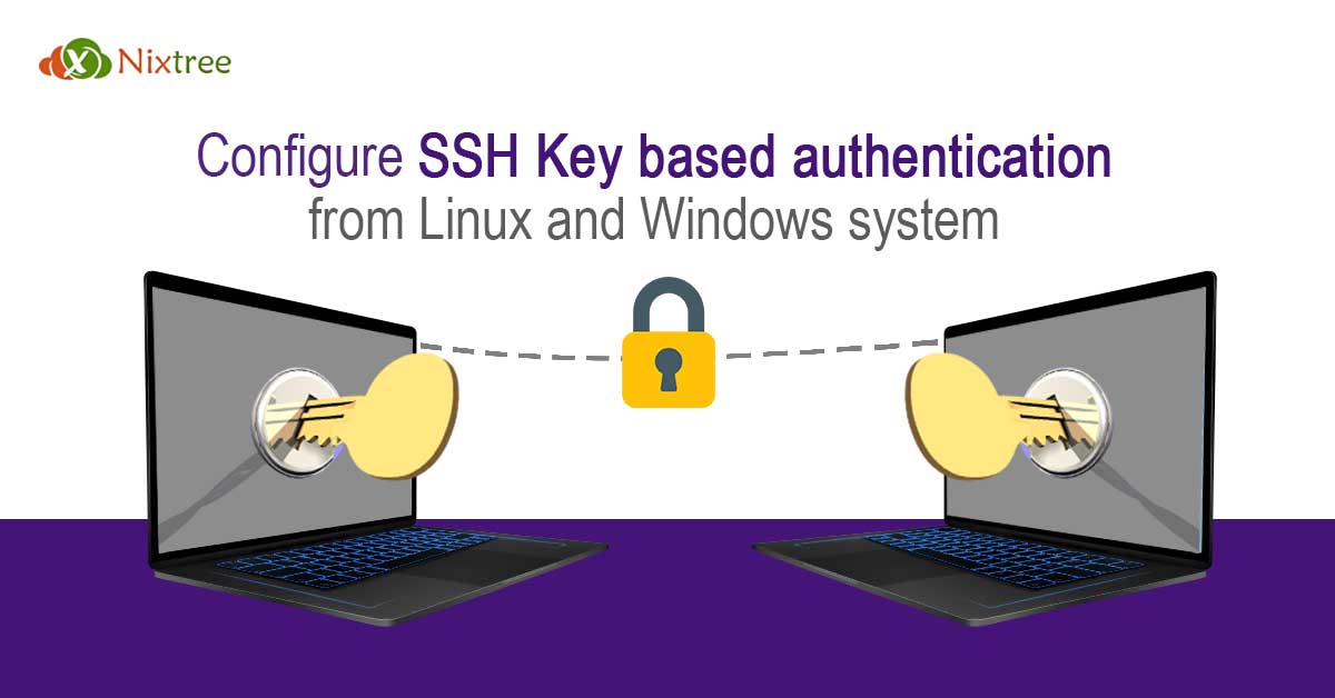 Configure SSH Key based authentication from Linux and Windows system