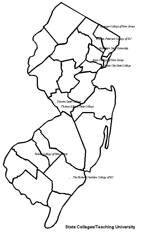 Colleges In South New Jersey Map NJ's Renewable Resource