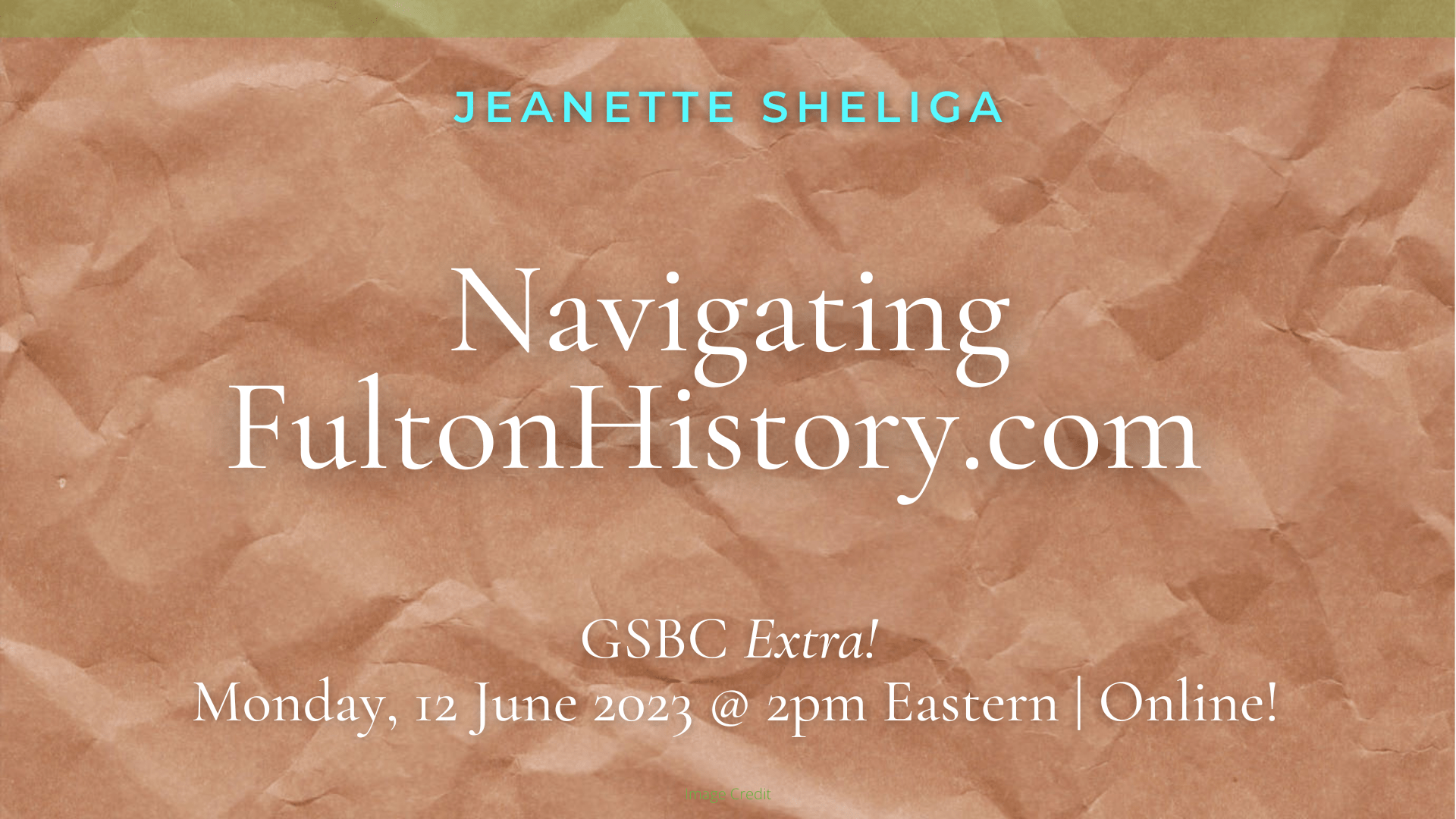 GSBC Extra! Navigating The Genealogical Society of