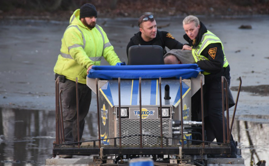Oaklyn Creek Cleanup Turns Into Early Morning Water Rescue