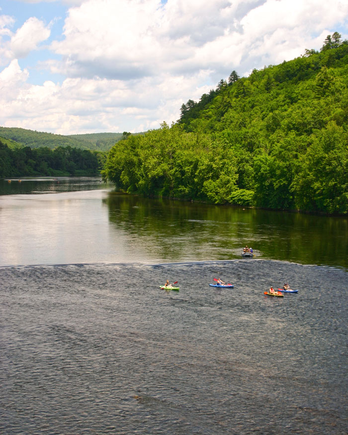 Canoeing the Delaware River