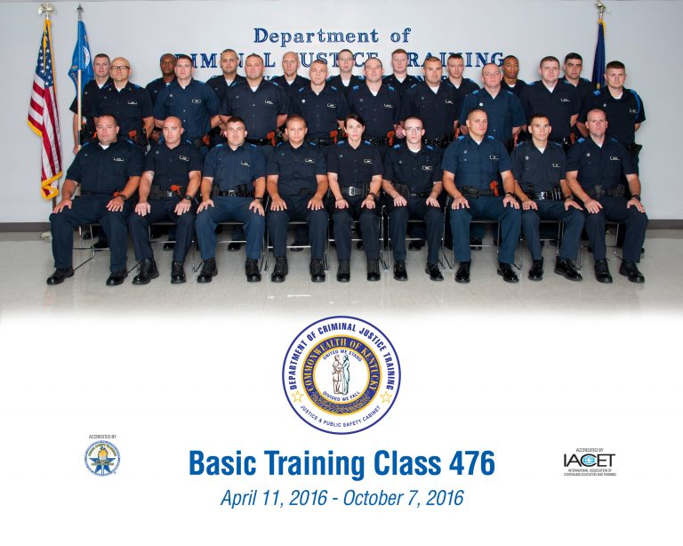 Two NKY officers graduate as part of Class 476 from